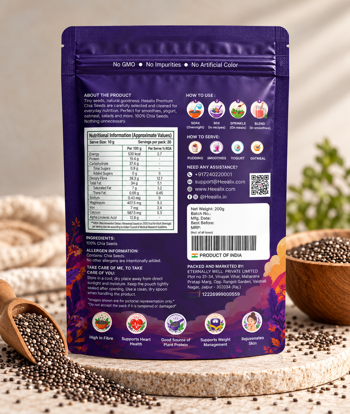 Chia Seeds product image by Heealix