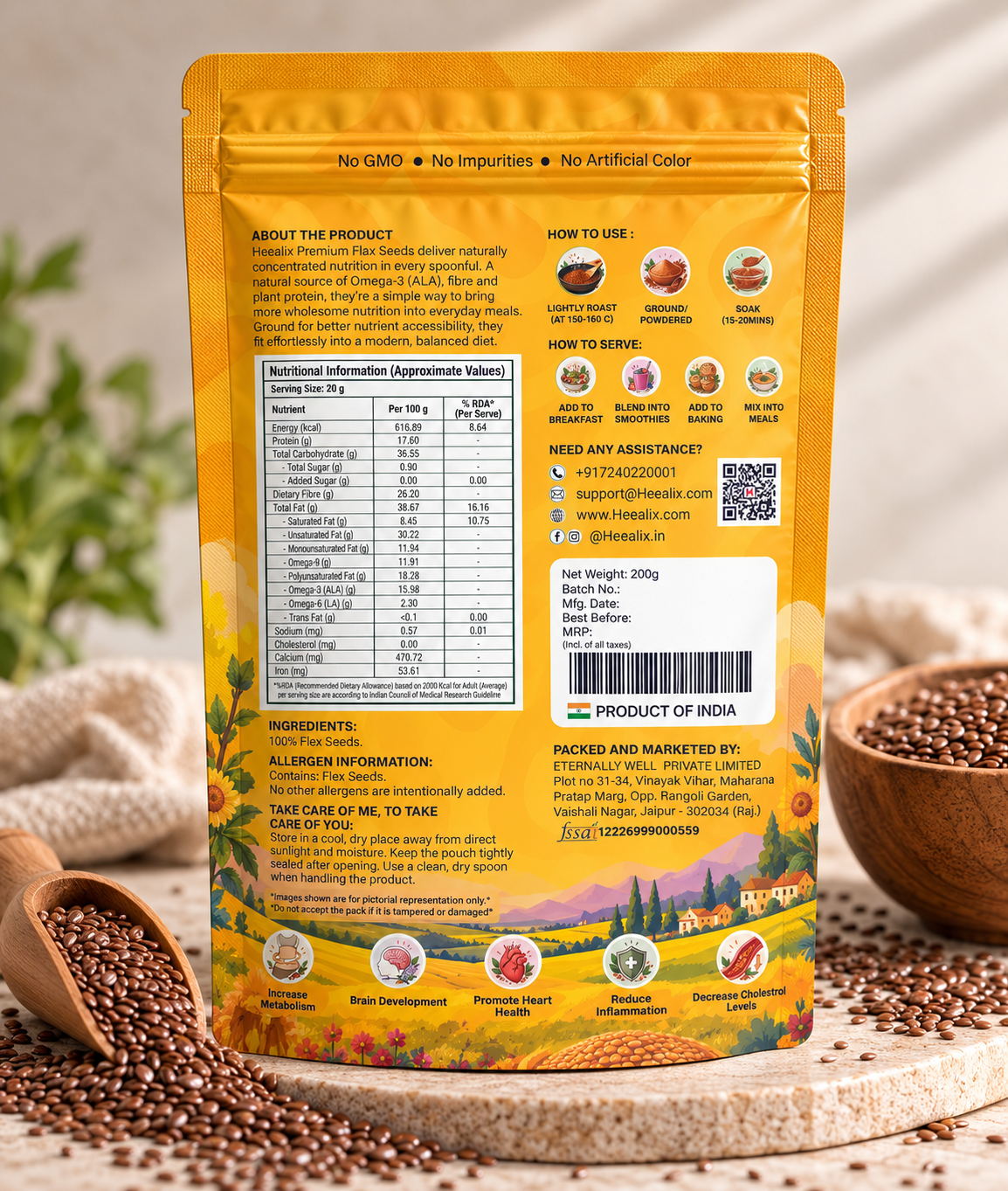 Flax Seeds product image by Heealix